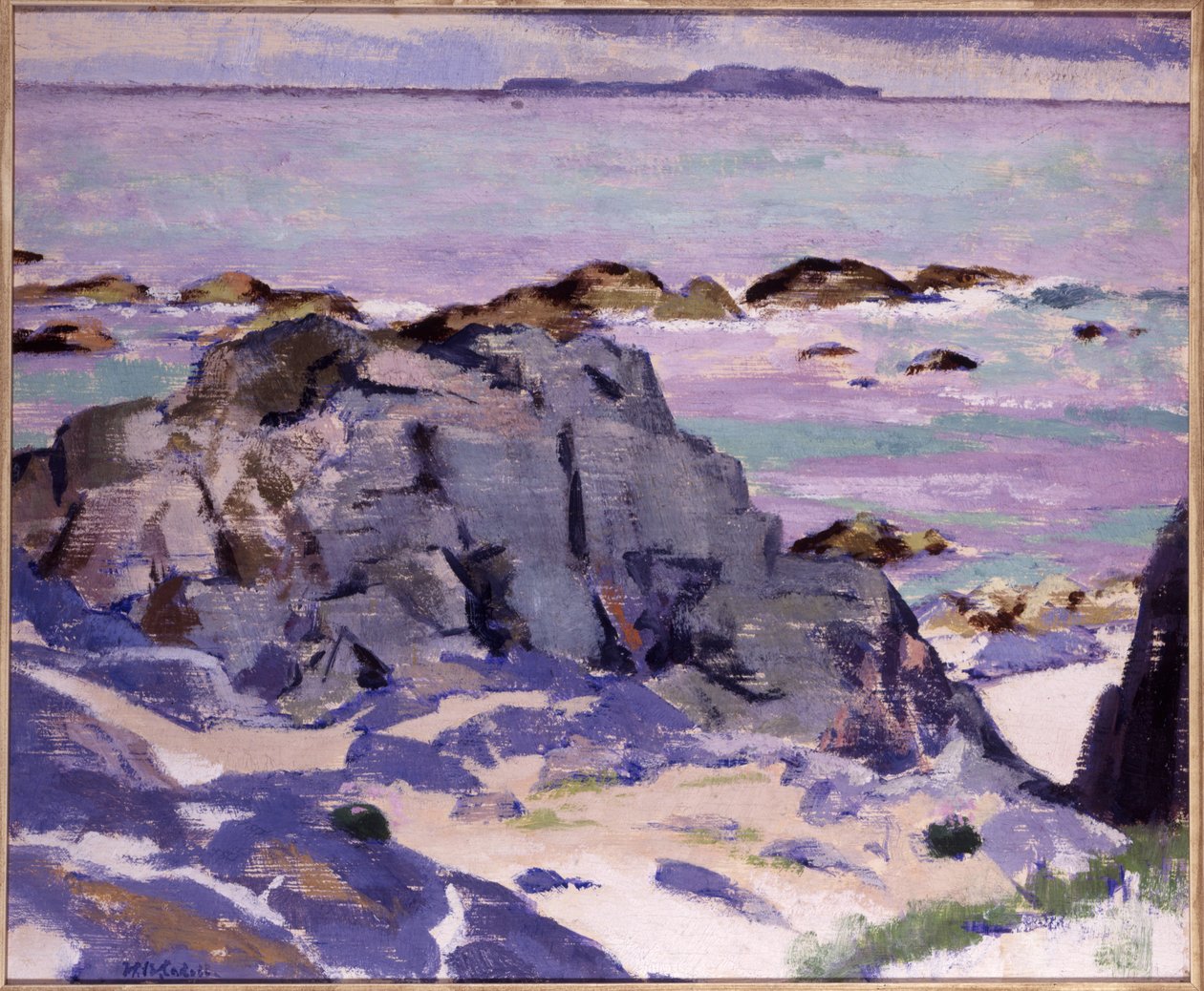 Lunga vanaf boven Mermaids, Iona door Francis Campbell Boileau Cadell