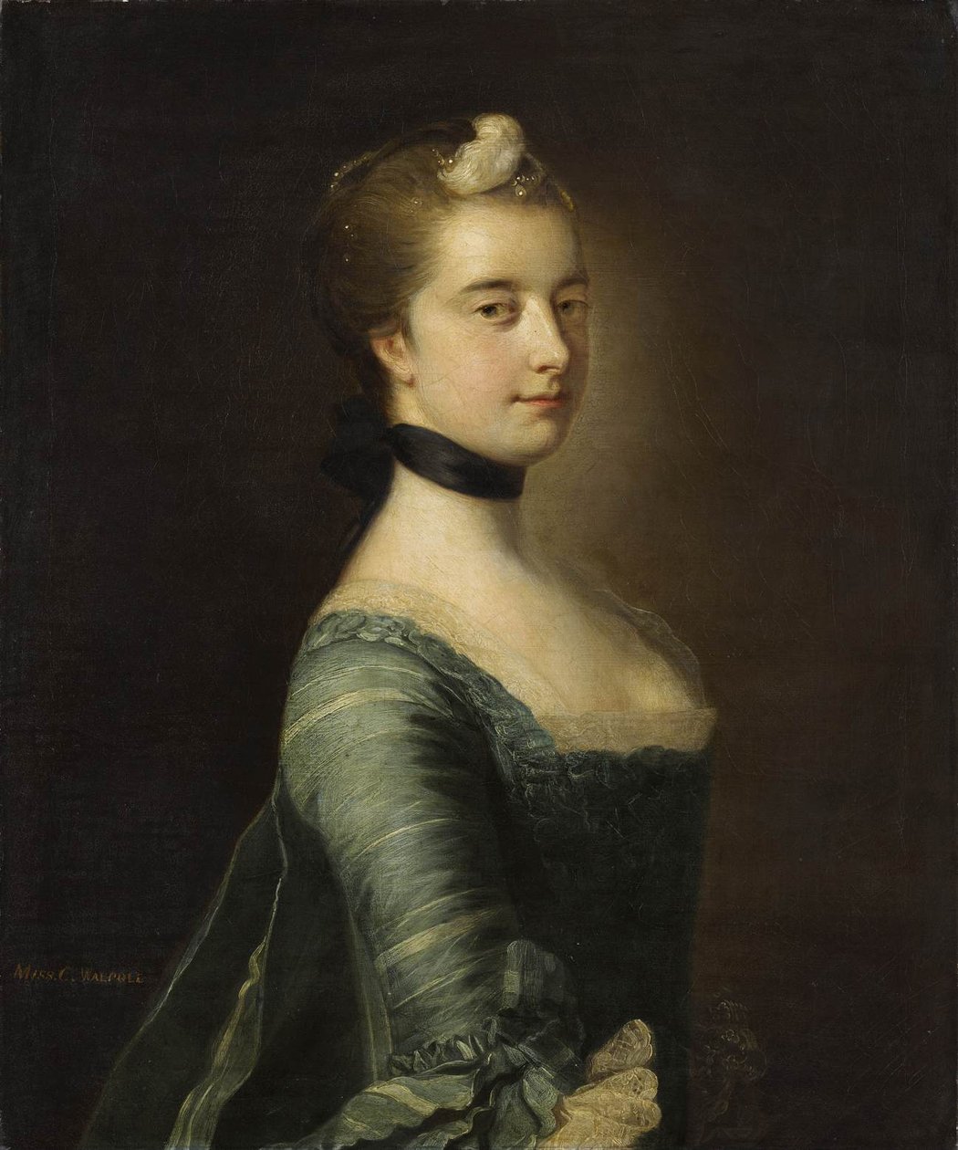 Laura Louisa Walpole door Francis Cotes