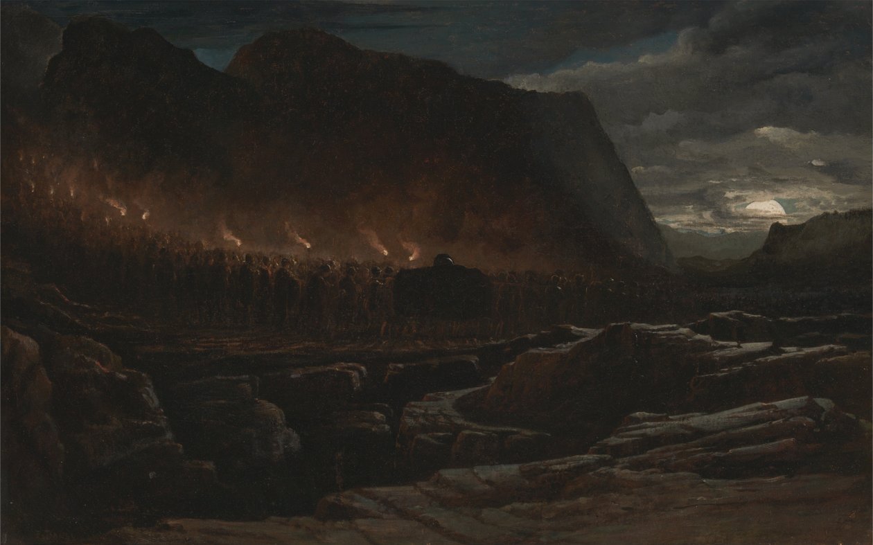 Begrafenis door Francis Danby