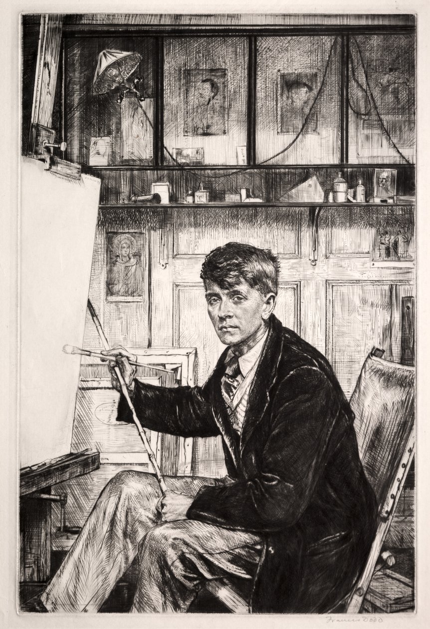 Charles Cundall door Francis Dodd