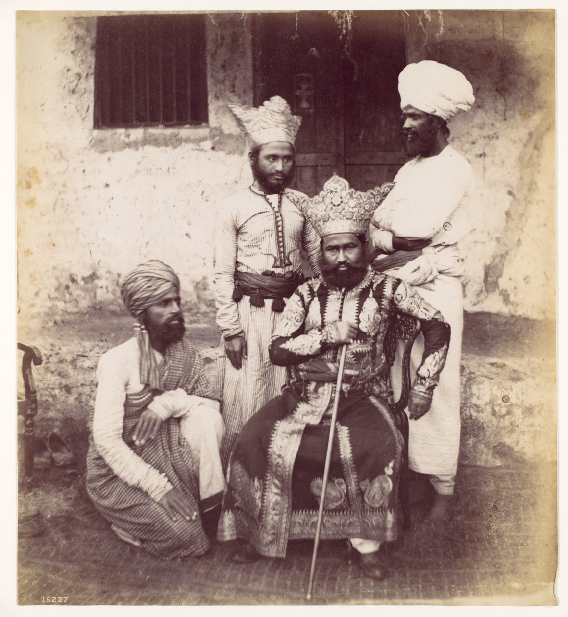 [Vier Oost-Indische mannen] door Francis Frith
