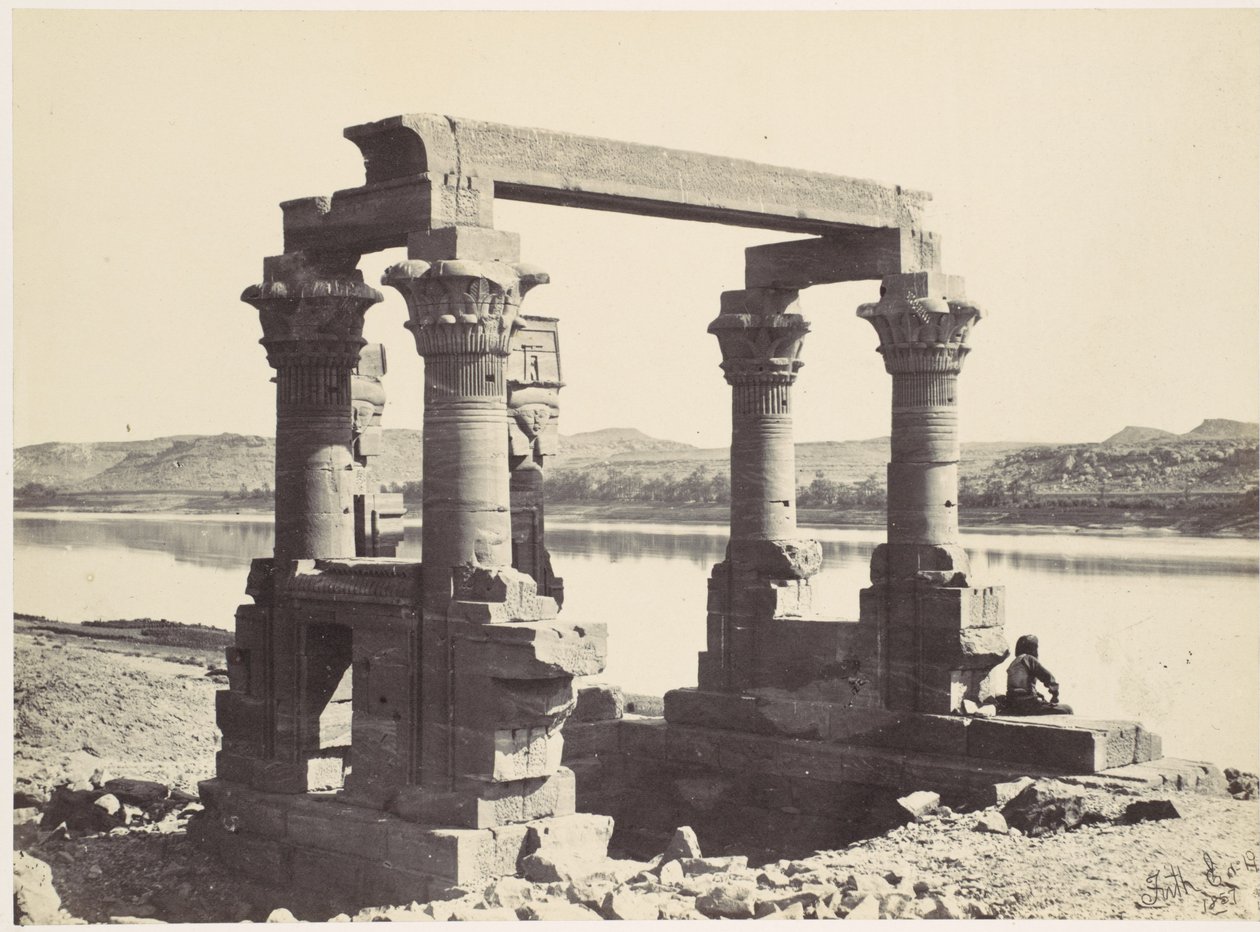 Wady Kardassy, Nubië door Francis Frith