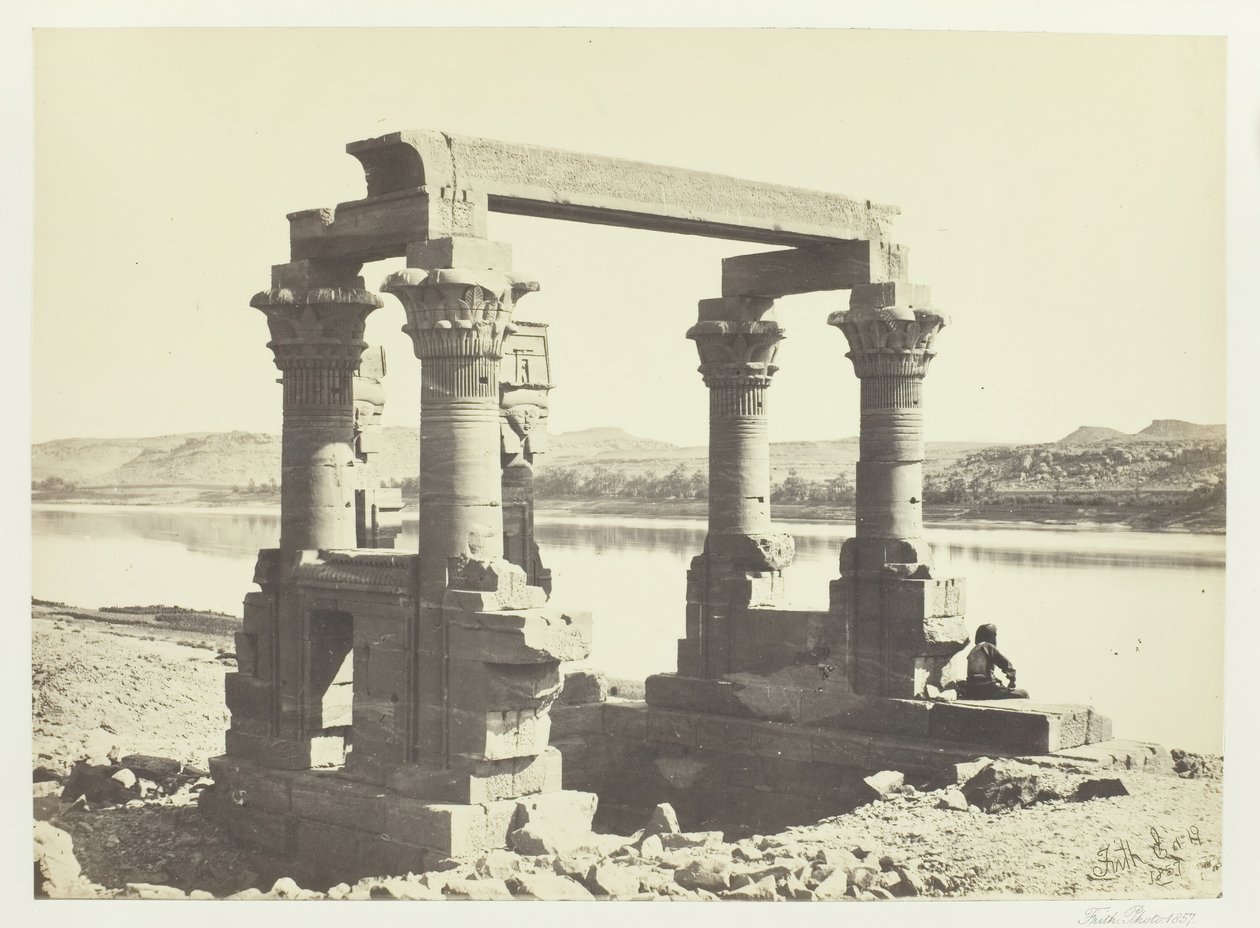 Wady Kardassy, Nubië door Francis Frith