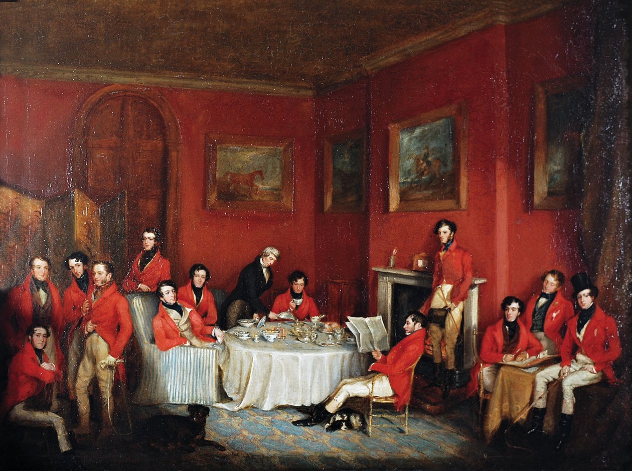 Het Melton Hunt Ontbijt door Francis Grant