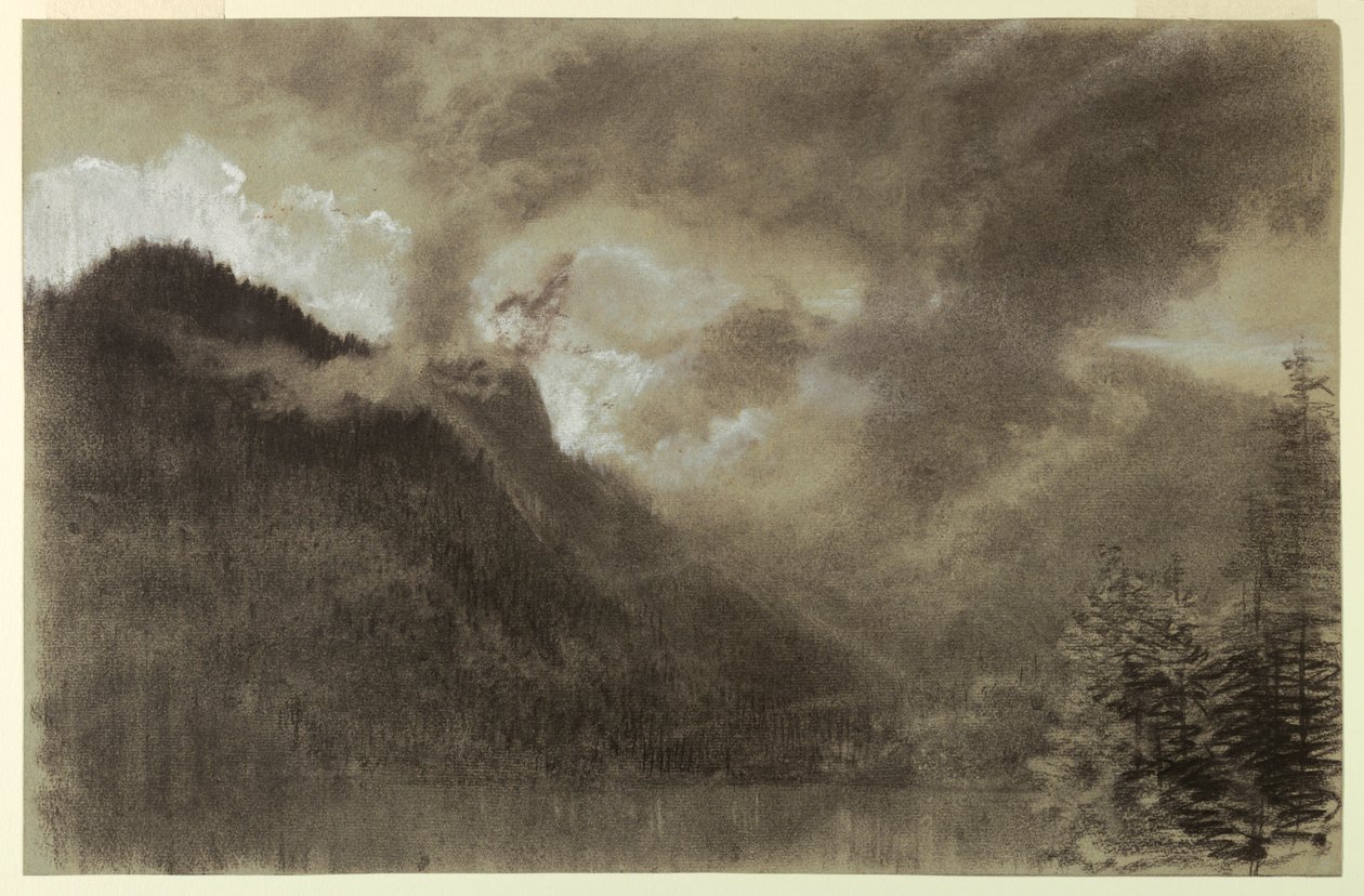 Echo Lake, New Hampshire door Francis Hopkinson Smith