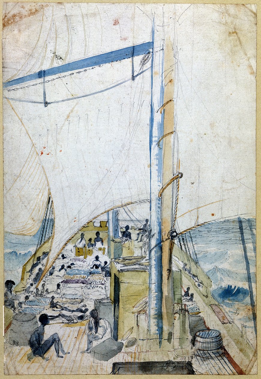 Slaven bovendeks door Francis Meynell