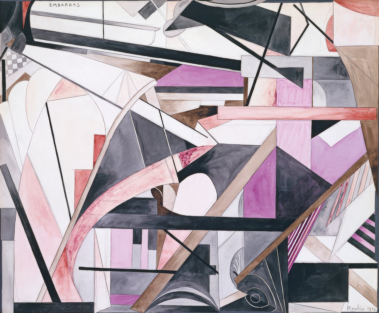 Dilemma door Francis Picabia