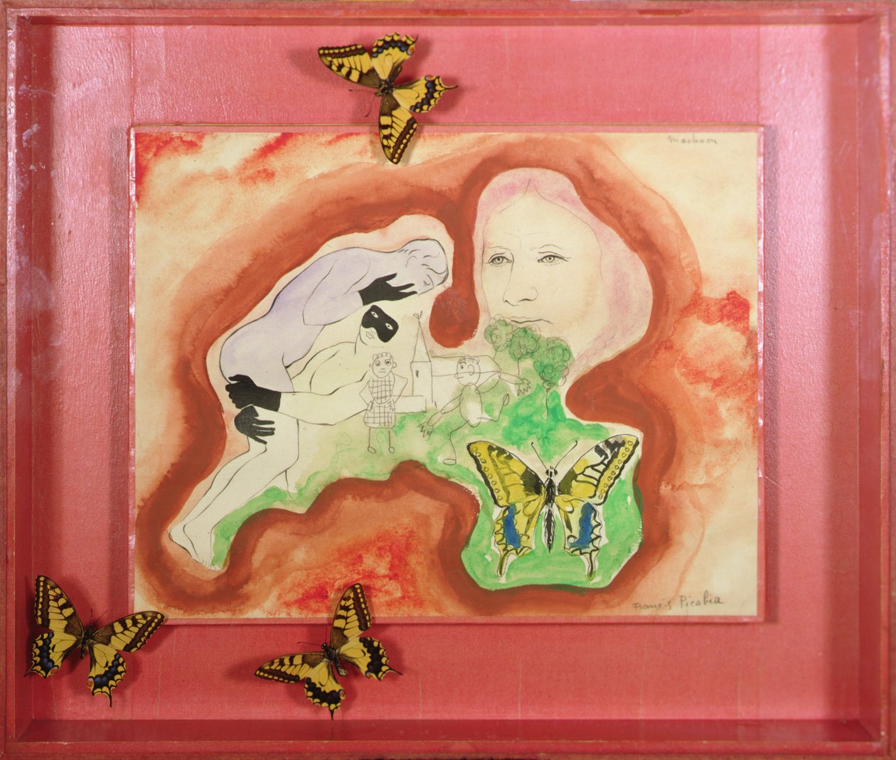 Machaon door Francis Picabia