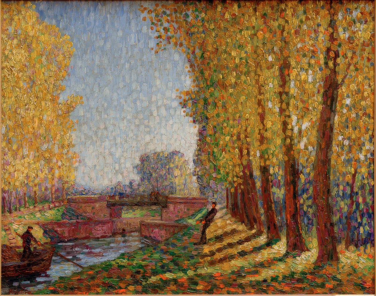 Ochtendzon in de herfst door Francis Picabia