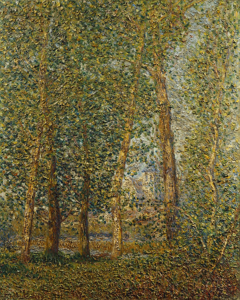 De kerk van Montigny - Septemberzon; L