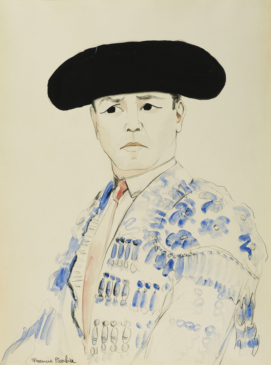 De Matador Gitanillo de Triana; Le Toreador Gitanillo de Triana door Francis Picabia