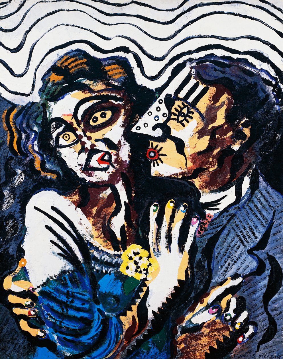 De eerste ontmoeting door Francis Picabia