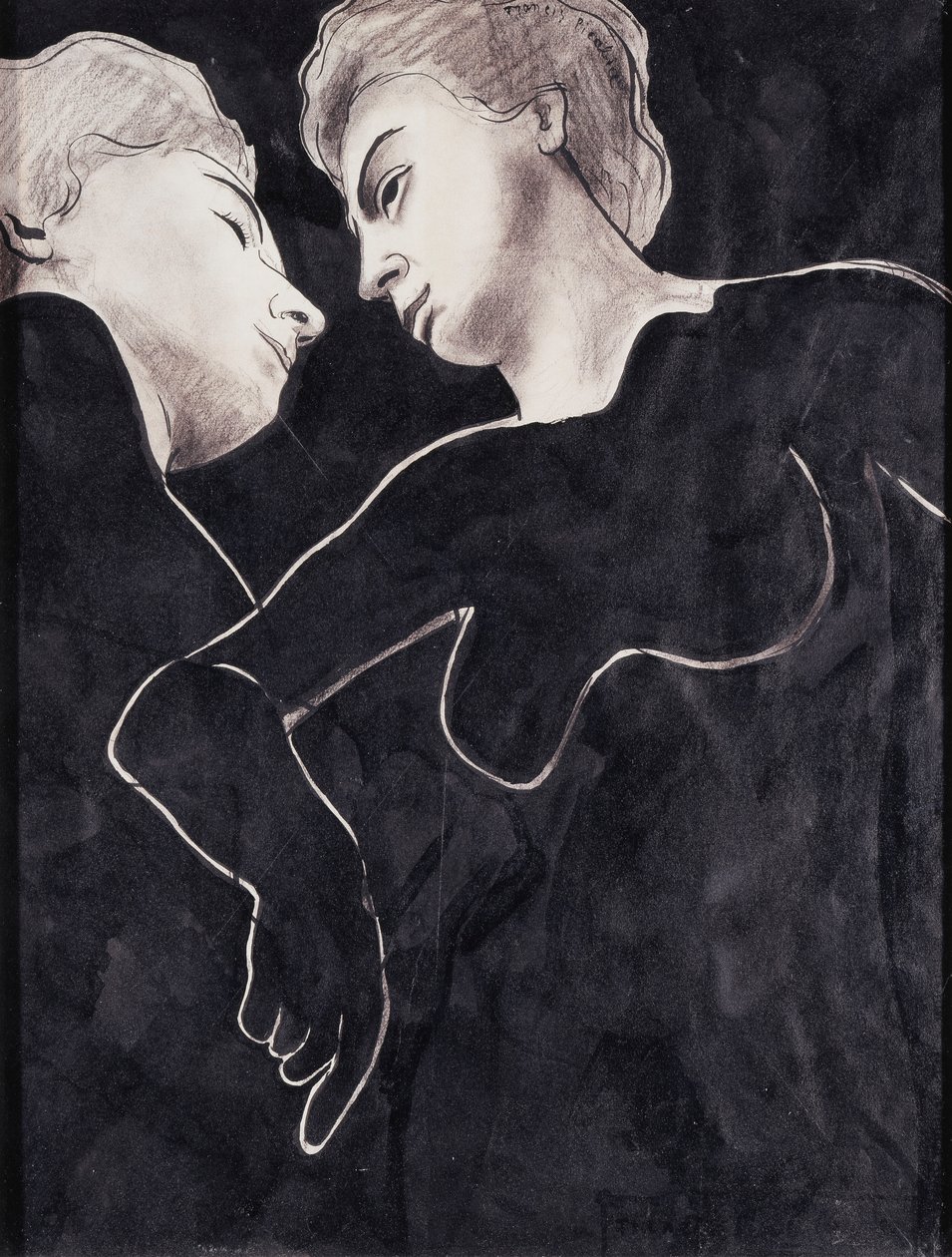 Twee vrouwen; Deux femmes door Francis Picabia