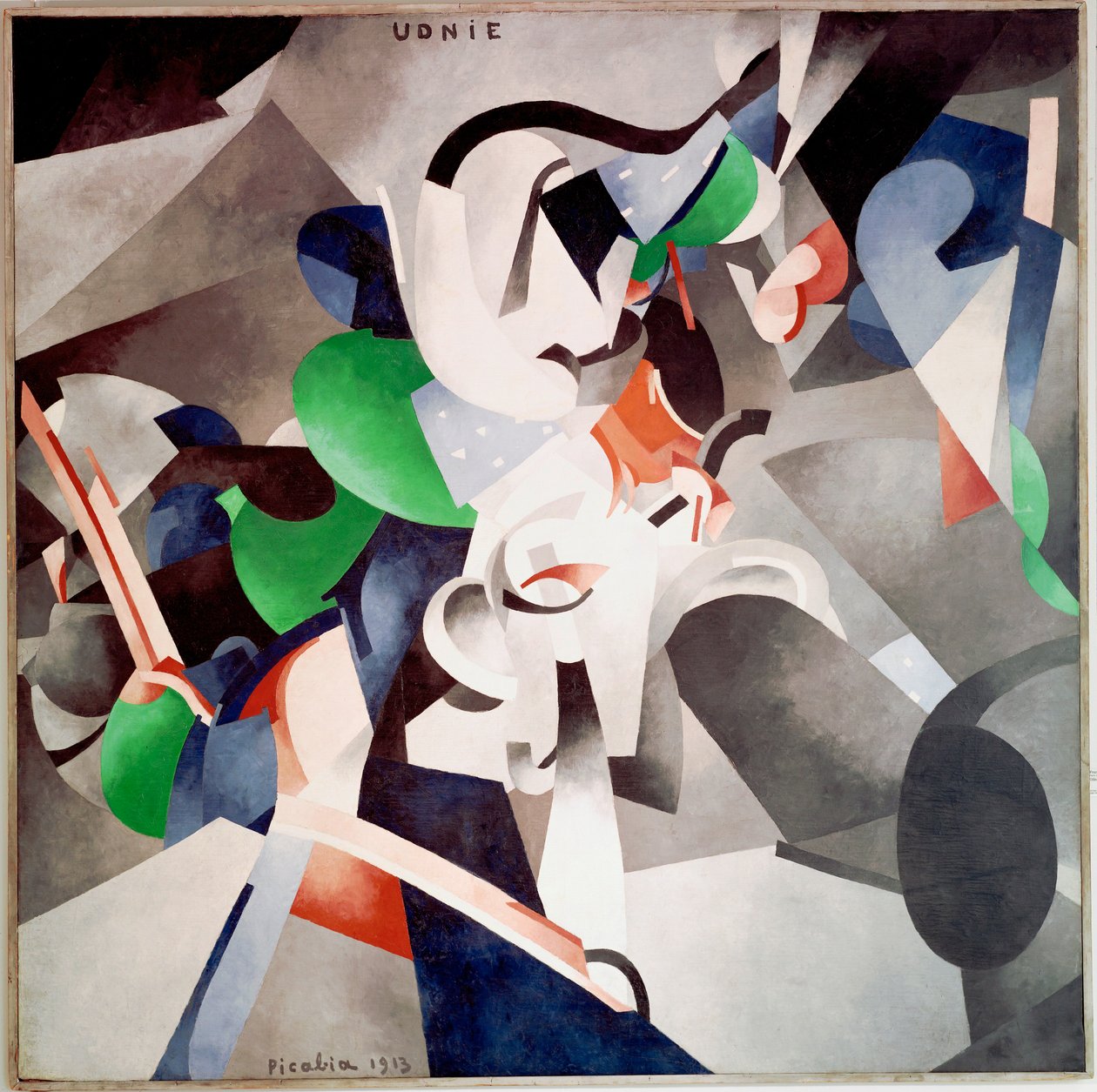 Undine, of de dans (olieverf op doek) door Francis Picabia