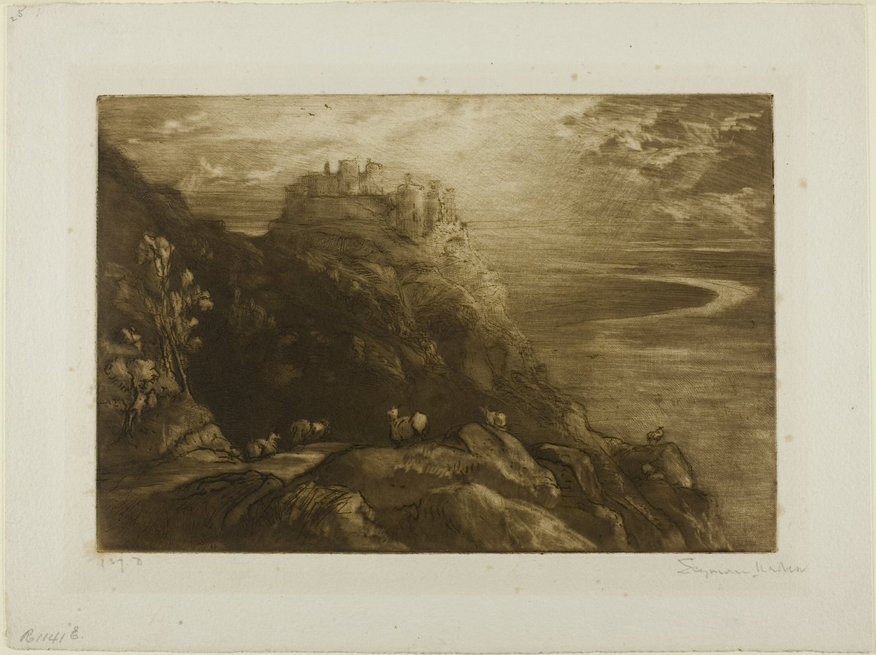 Harlech, nr. I door Francis Seymour Haden