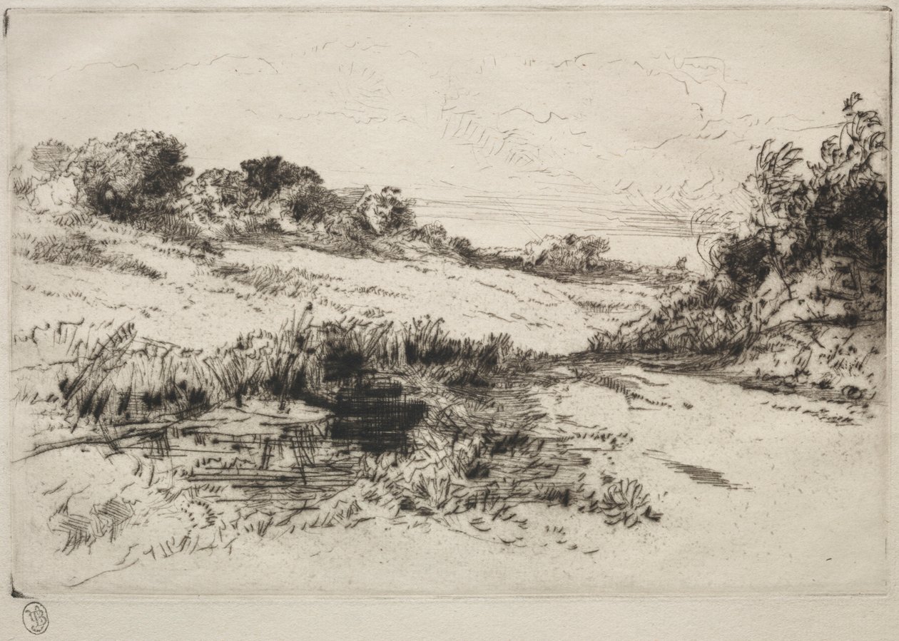 Windmill Hill, nr. 1 door Francis Seymour Haden