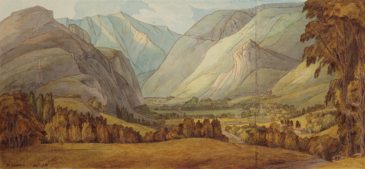 De vallei van St. John door Francis Towne