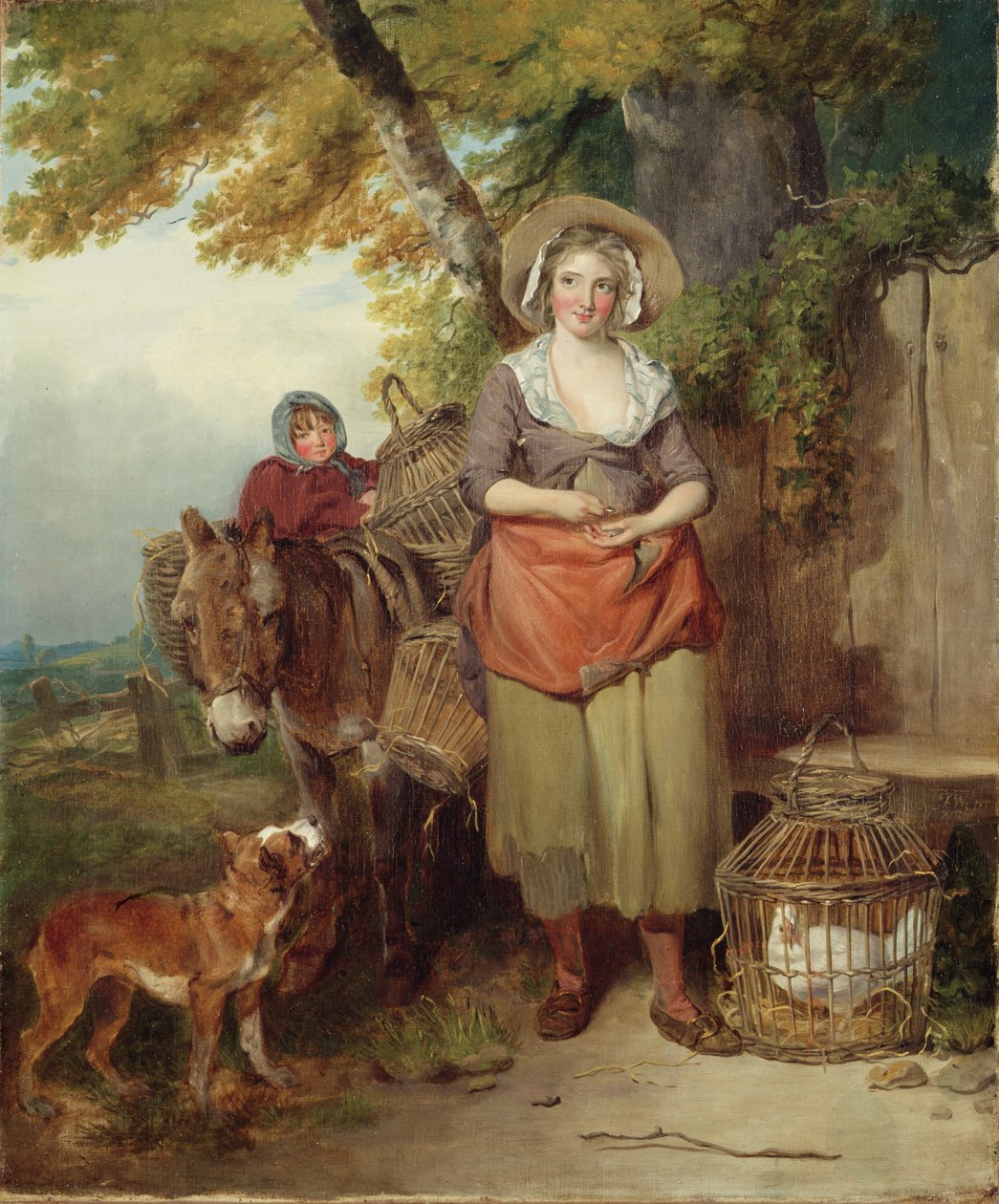 De Terugkeer van de Markt door Francis Wheatley