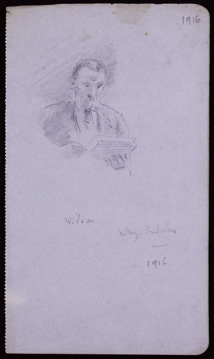 Portret van Henry Wilson door Francis Wilfred Lawson