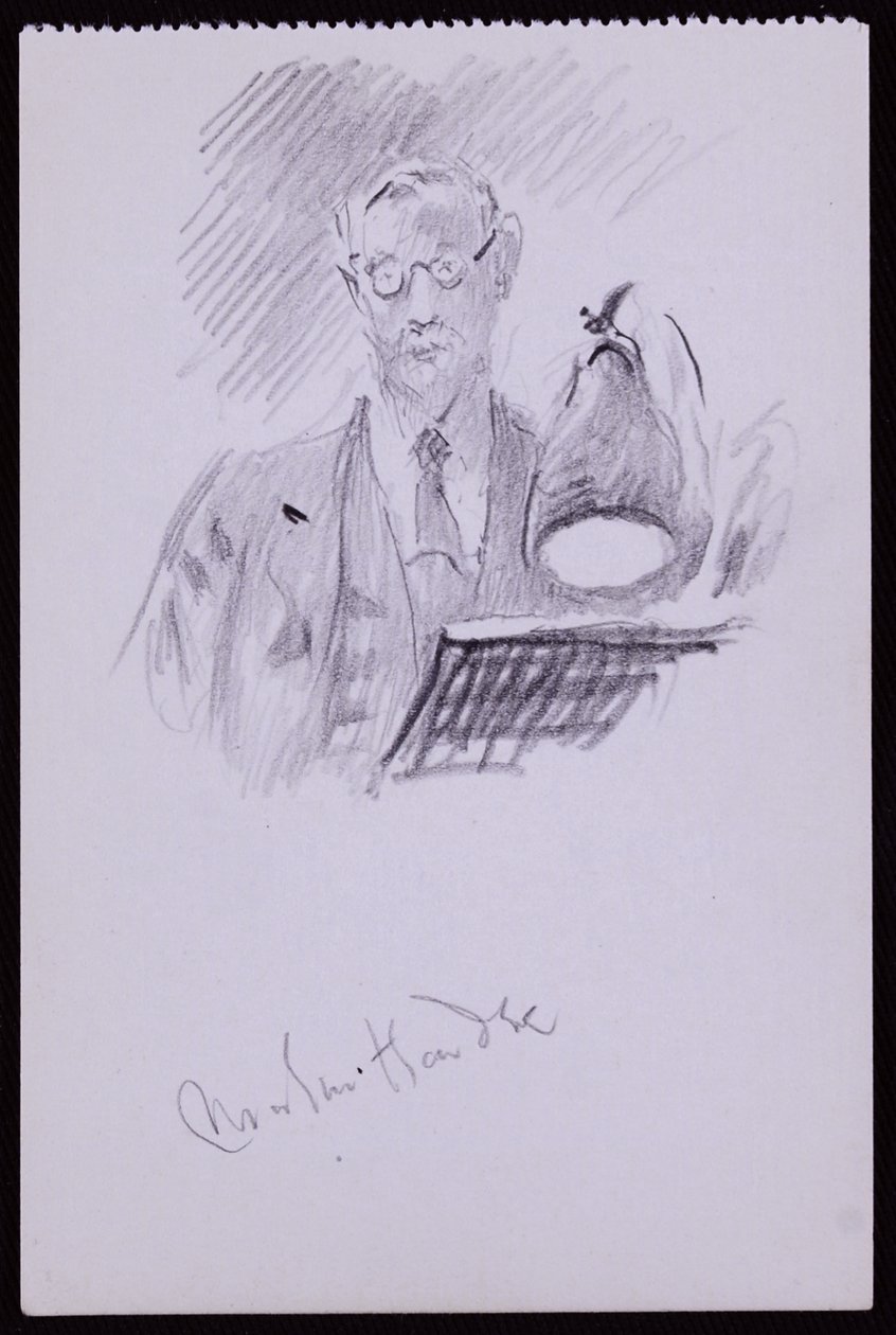 Portret van Martin Hardie (c.1931) door Francis Wilfred Lawson