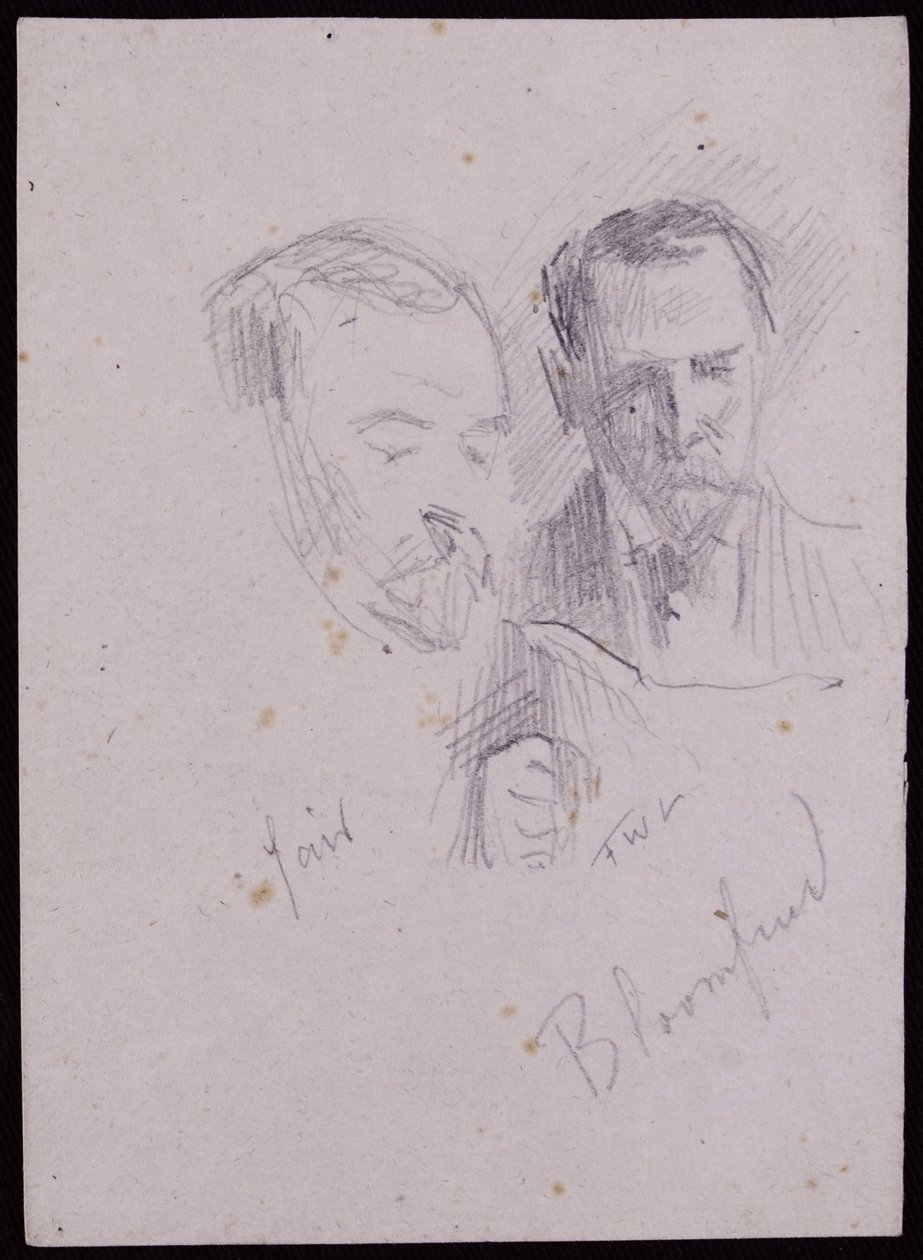 Portret van Reginald Blomfield door Francis Wilfred Lawson