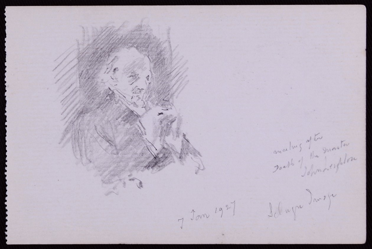 Portret van Selwyn Image door Francis Wilfred Lawson