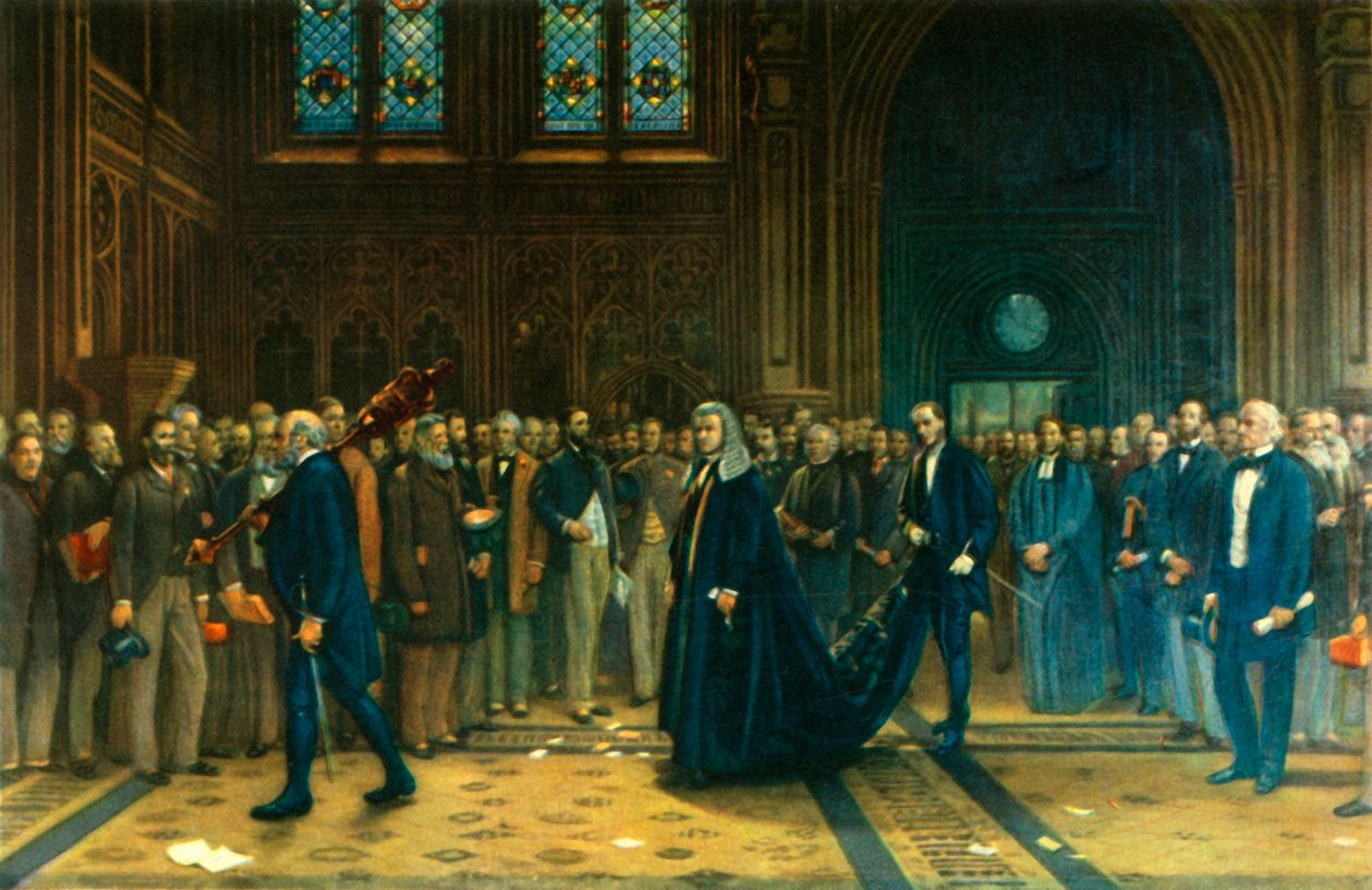 De processie van de spreker door Francis Wilfrid Lawson