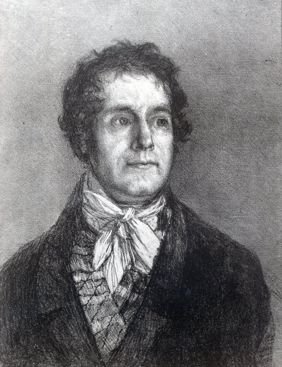 Cyprien Gaulon, 1824-5 (lithografie) door Francisco de Goya