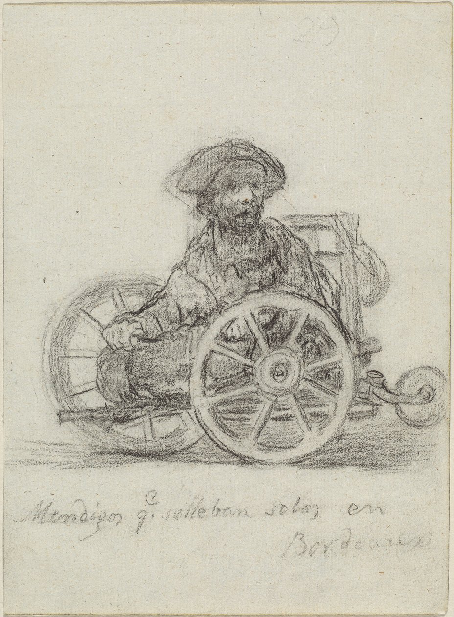 Bedelaars die Zichzelf Redden in Bordeaux door Francisco de Goya
