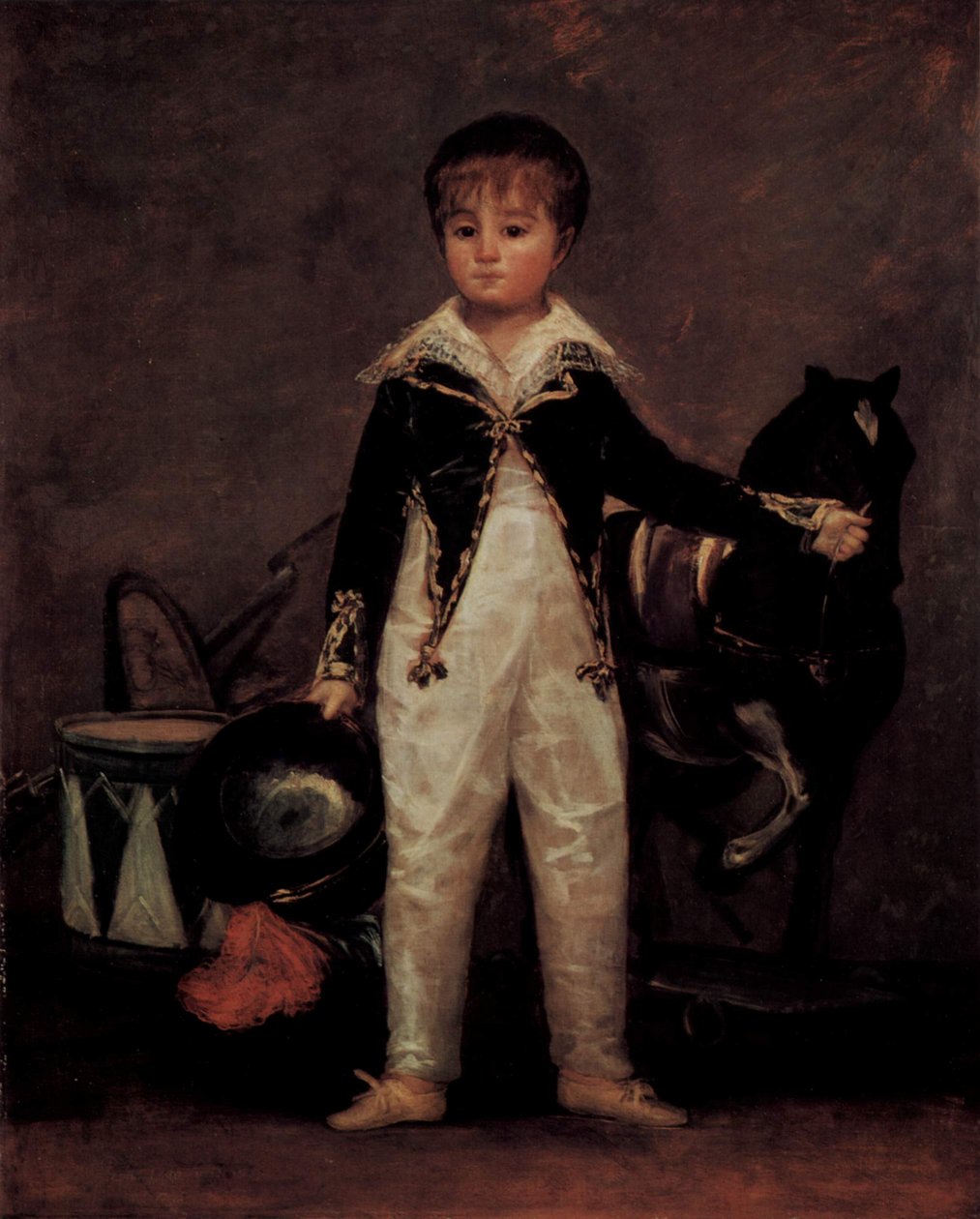 Portret van Pepito Costa y Bonelis door Francisco de Goya