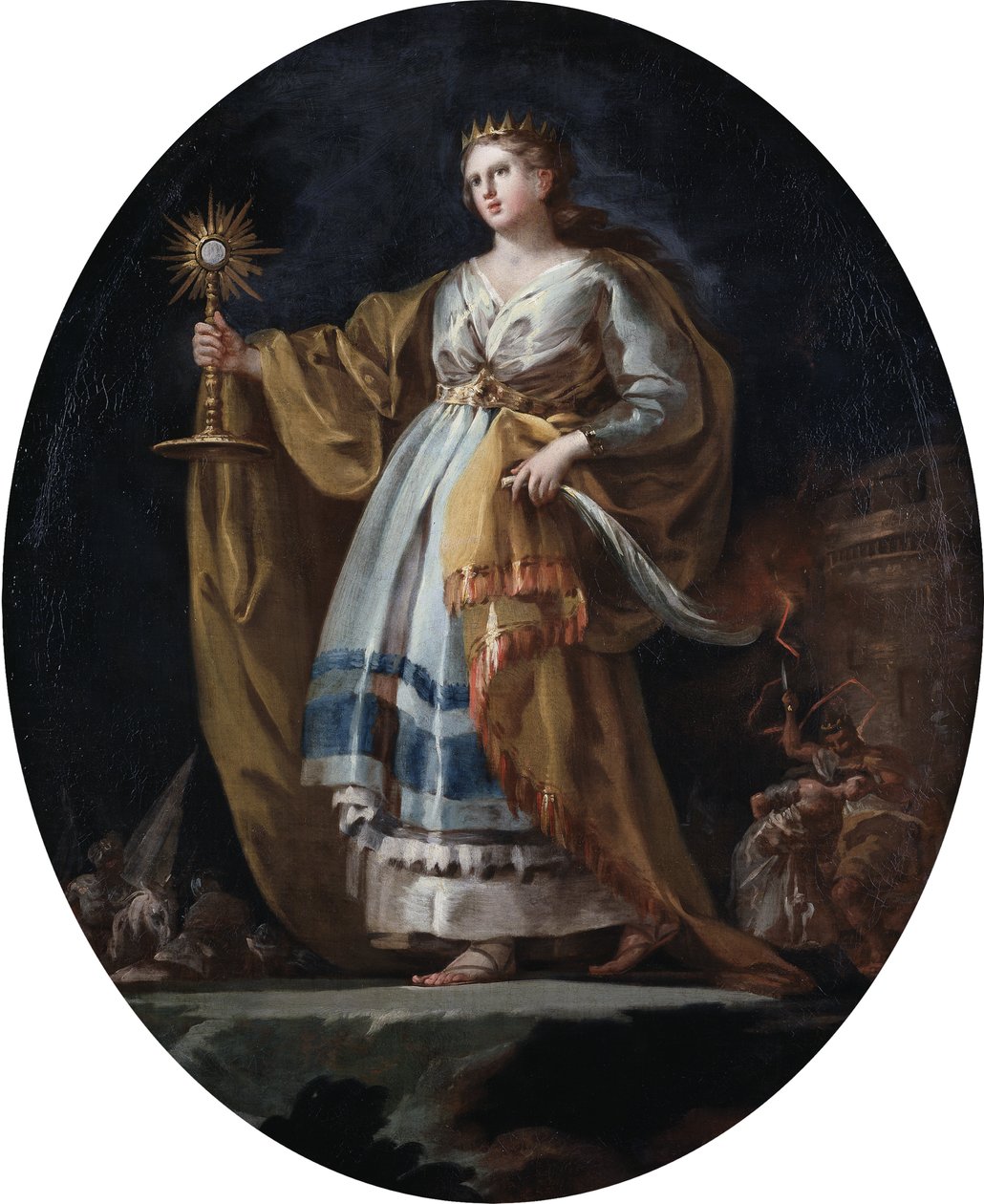 Heilige Barbara door Francisco de Goya