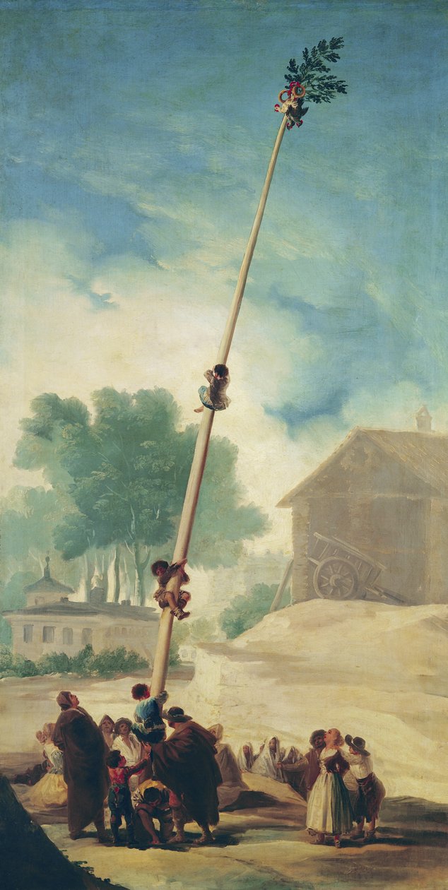 De Vette Paal, 1787 door Francisco de Goya