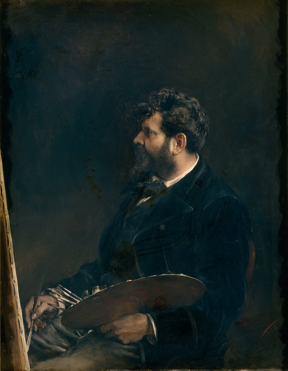 Zelfportret door Francisco Domingo Marqués