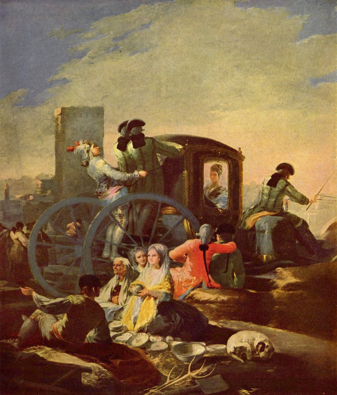 De aardewerkverkoper door Francisco de Goya