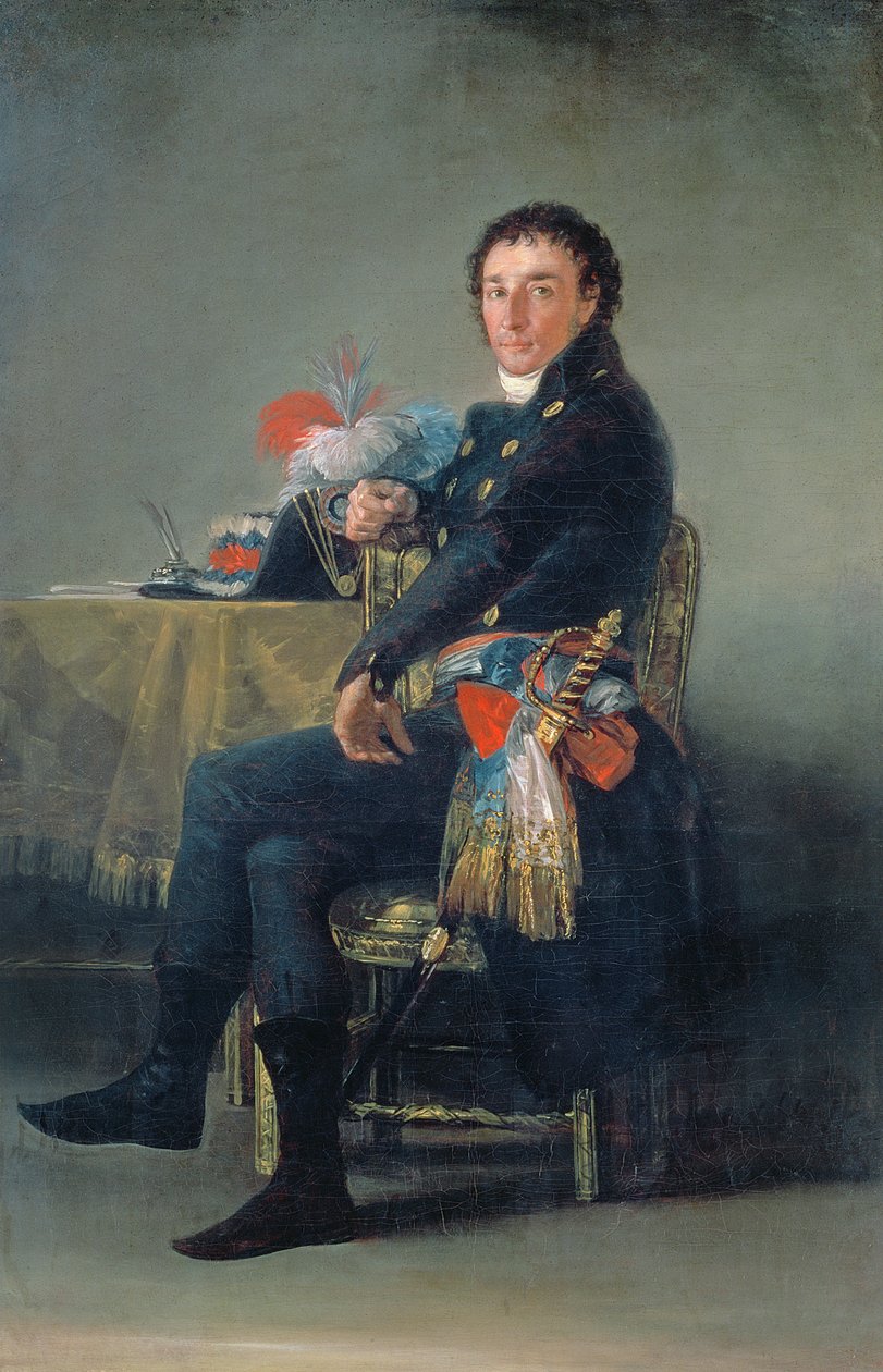 Portret van Ferdinand Guillemardet (1765-1809) 1798-99 door Francisco de Goya