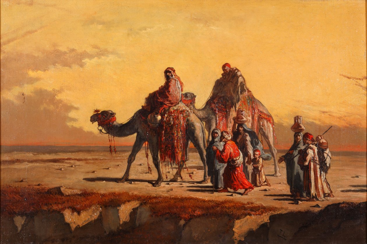 Woestijnscène door Francisco Lameyer