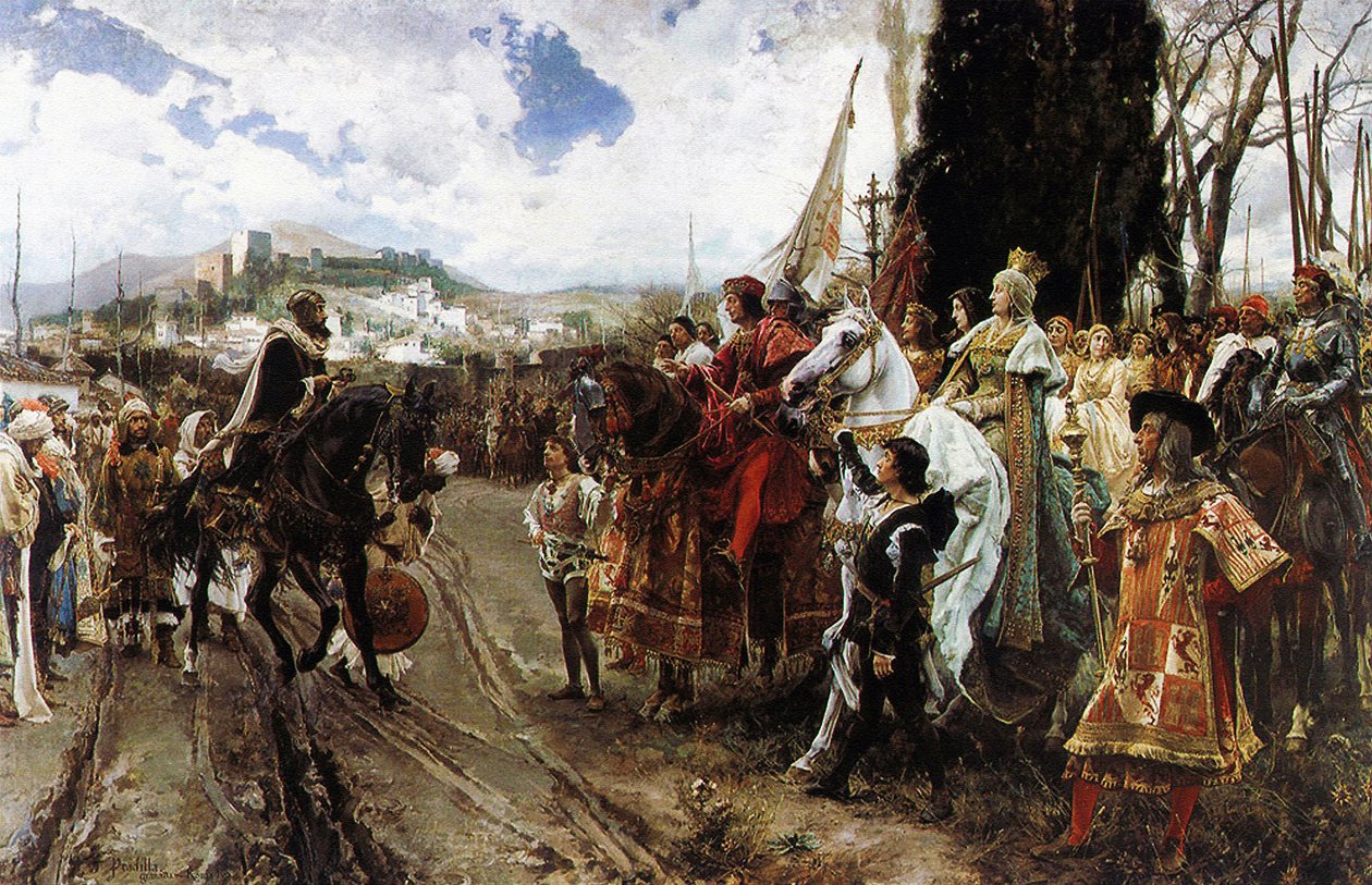 De Overgave van Granada door Francisco Pradilla y Ortiz