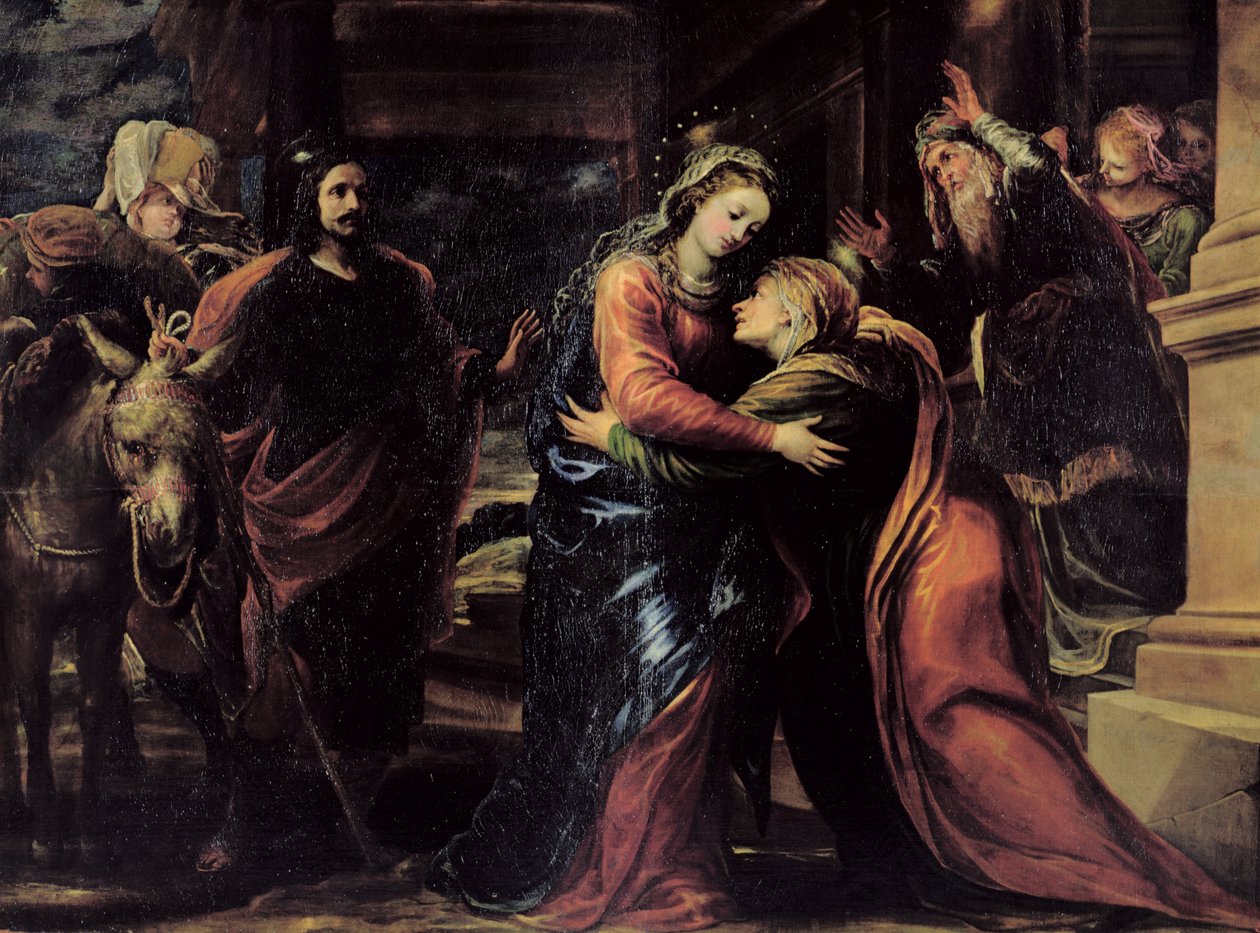 De Visitatie door Francisco Rizi
