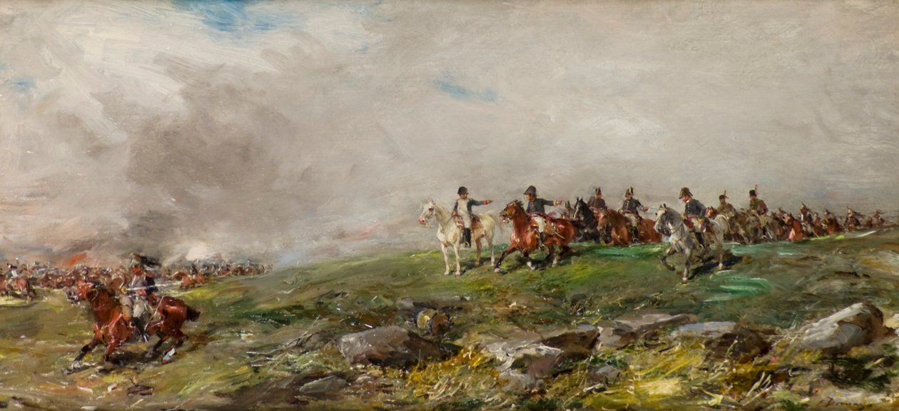 Napoleon bij Austerlitz door Francisco Domingo