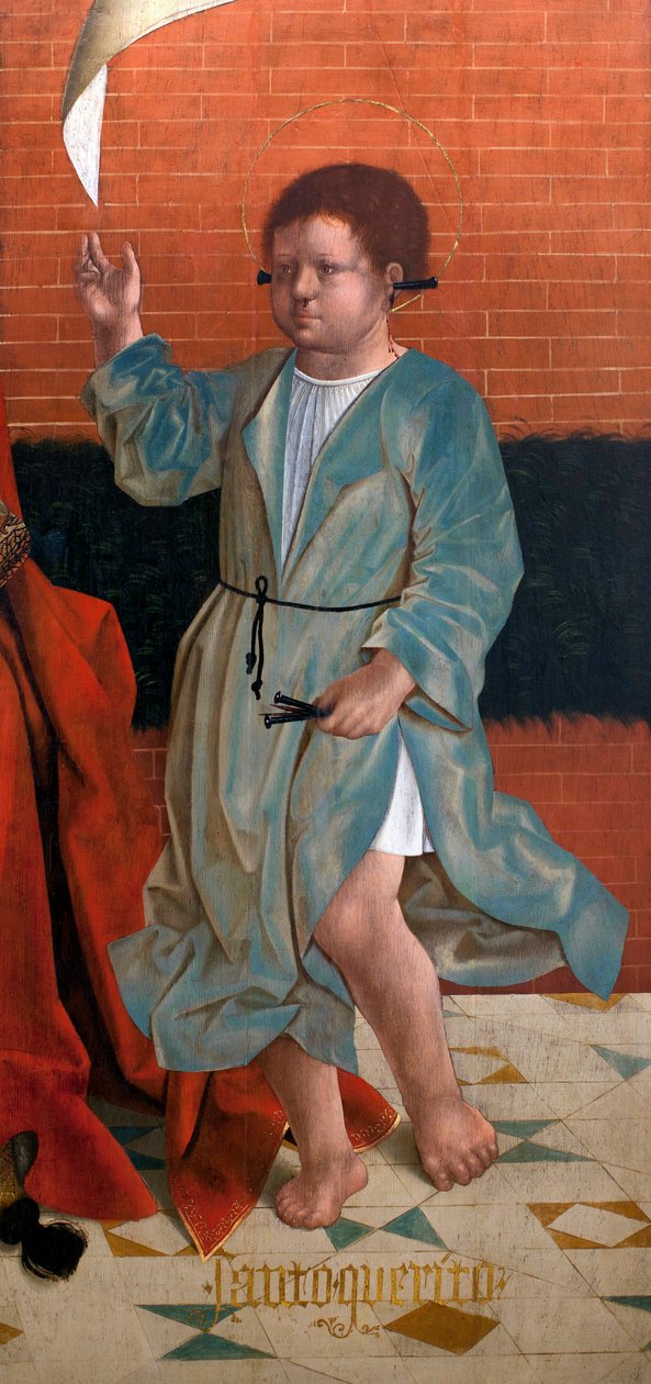 Sint Cyr (detail) door Francisco (attr.to) Henriques