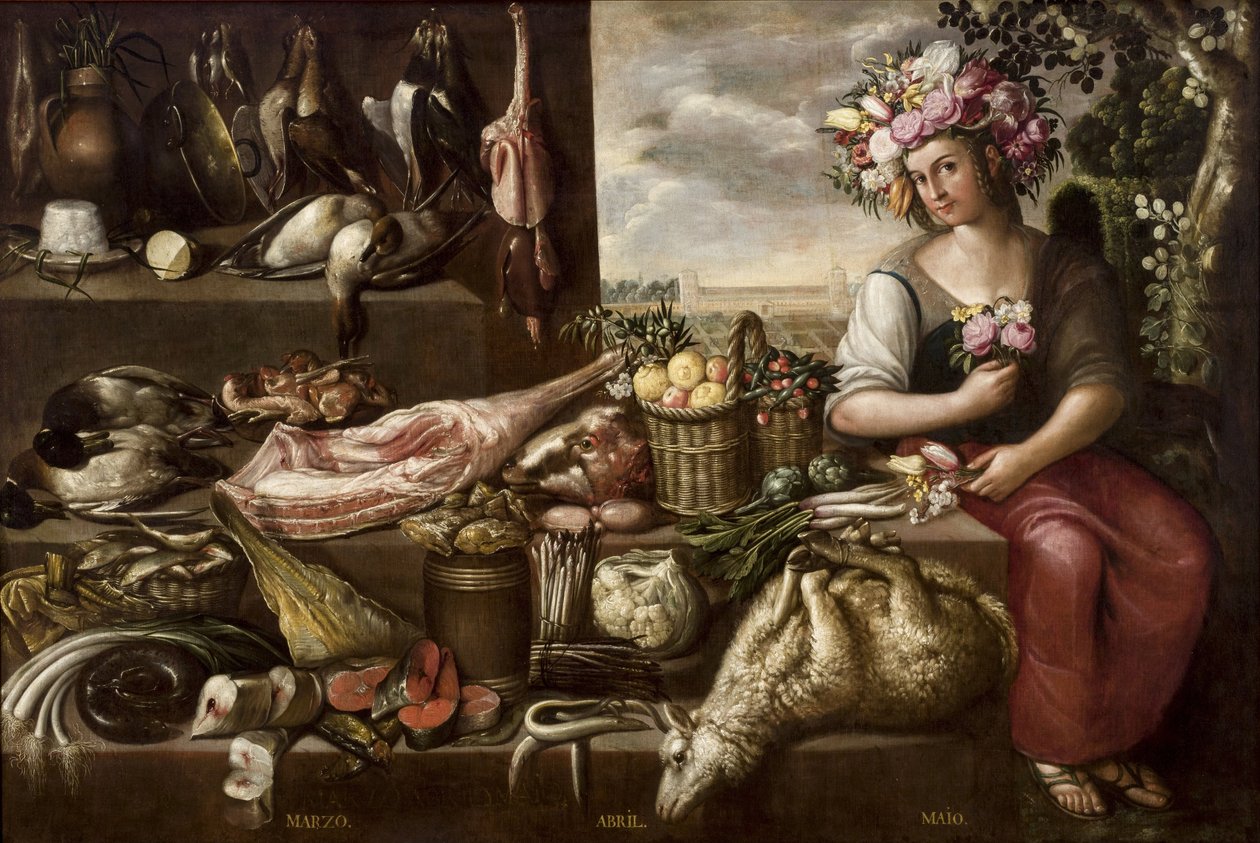 Lente, 1638 door Francisco Barrera
