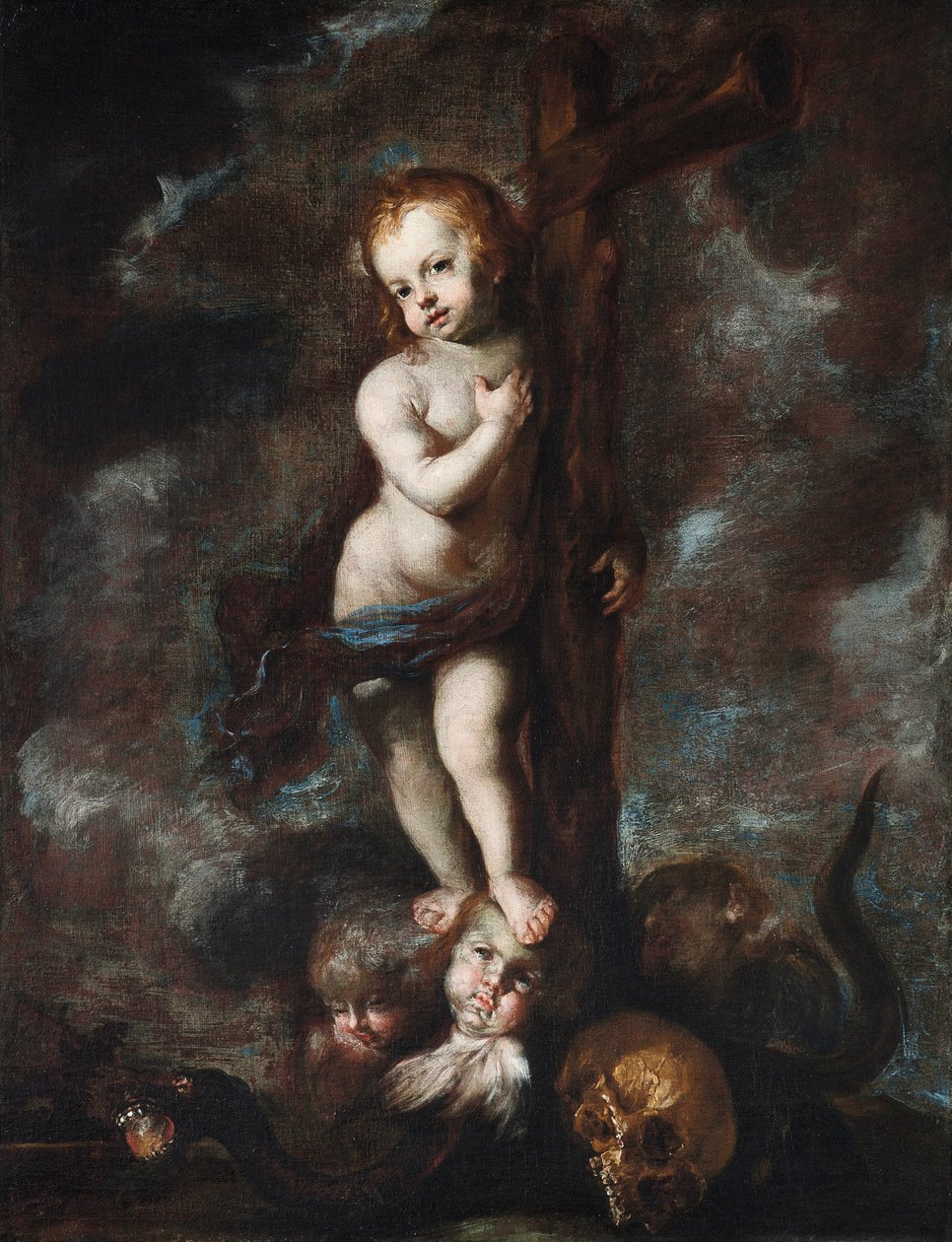 Francisco Camilo - Het Kind Jezus als overwinnaar over zonde en dood - ca. 1640-60 door Francisco Camilo
