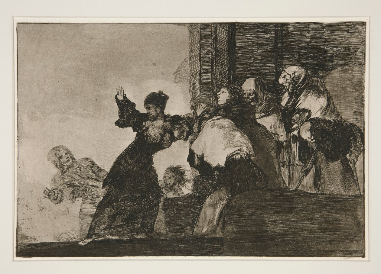 Disparate pobre (Arme dwaasheid), pl. 11 uit de serie Los proverbios door Francisco de Goya