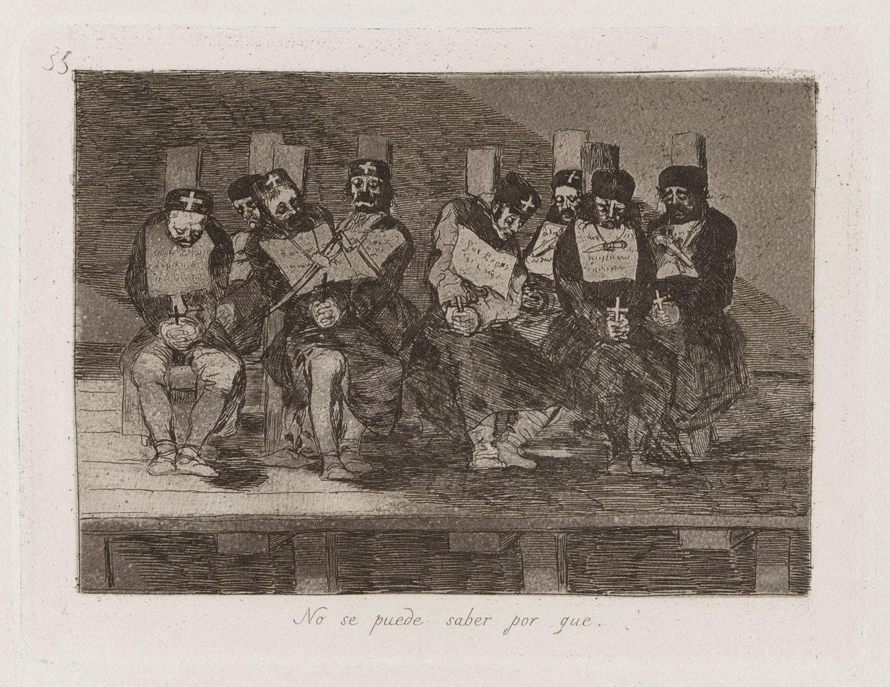 No se puede saber por que [sic] door Francisco de Goya