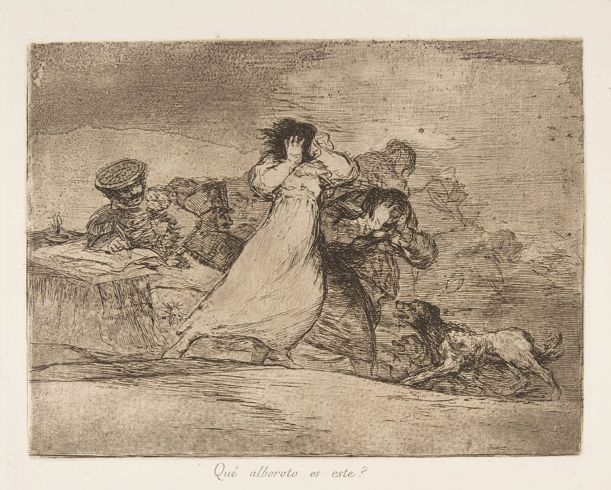 Plaat 65 uit De rampen van de oorlog, na 1814-15 gepubliceerd 1863 door Francisco de Goya