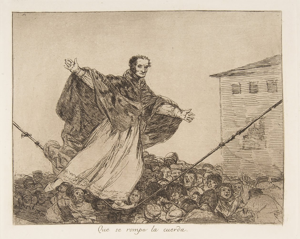 Plaat 77 uit De rampen van de oorlog Los Desastres de la Guerra..., na 1814-15 gepubliceerd 1863 door Francisco de Goya