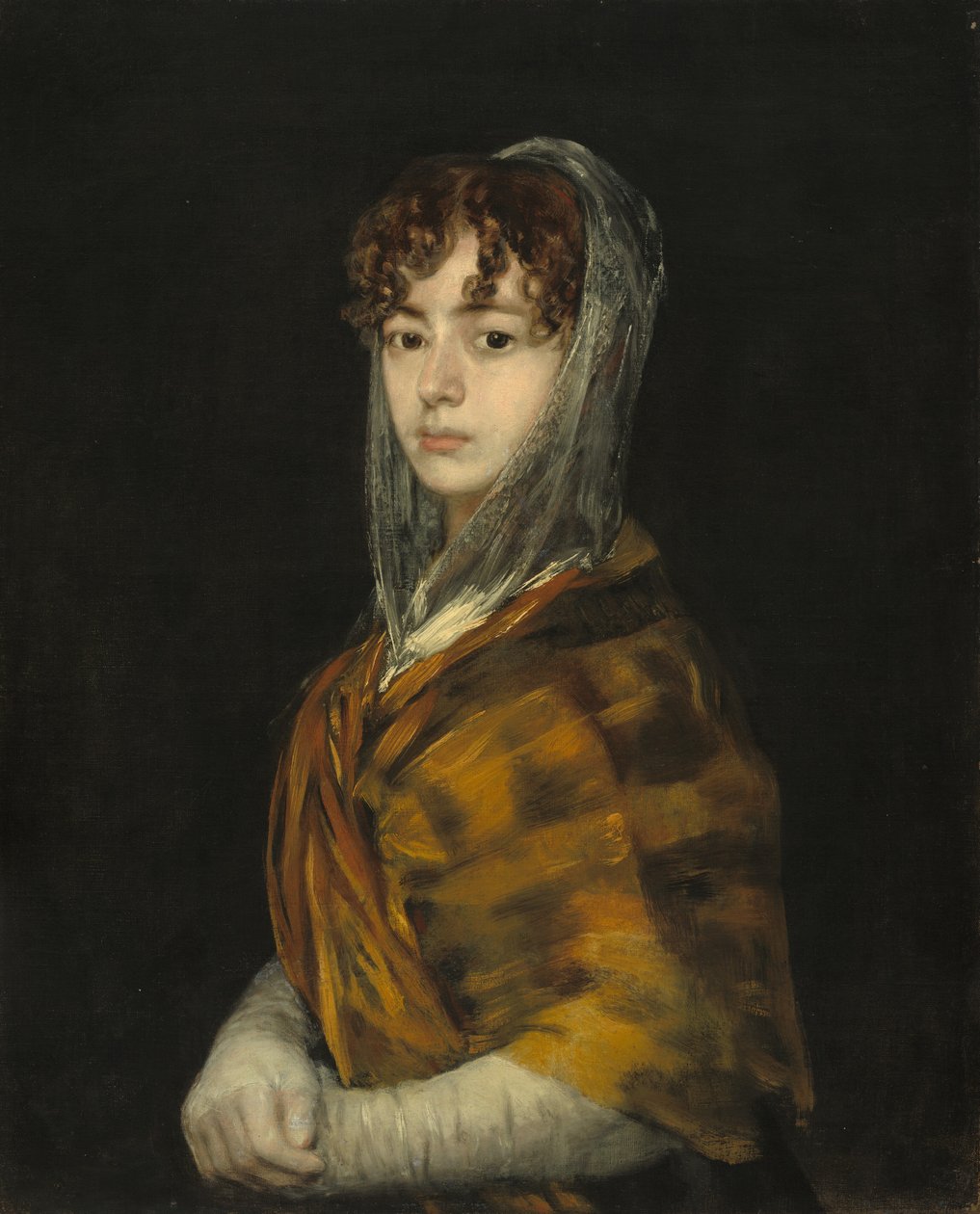 Señora Sabasa Garcia door Francisco de Goya