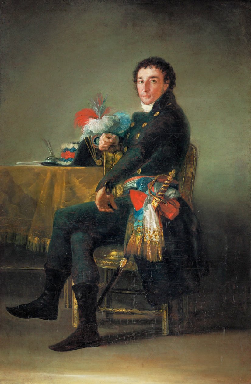 Ferdinand Guillemardet, Frans ambassadeur in Spanje ... door Francisco Jose de (circle of) Goya y Lucientes