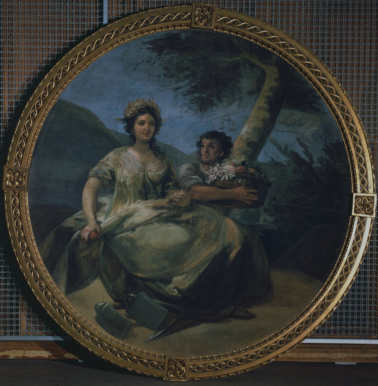 Allegorie van de landbouw, ca. 1805 door Francisco Jose de Goya y Lucientes