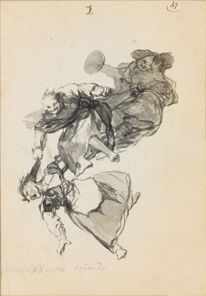 Bajan Rinendo door Francisco de Goya